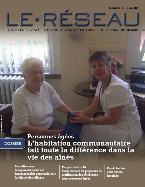 Bulletin Le réseau no. 36 - Été 2011