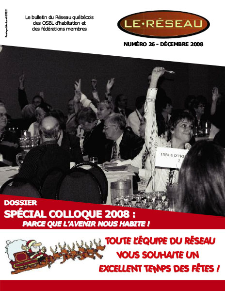 Bulletin Le réseau no. 26 - Hiver 2008