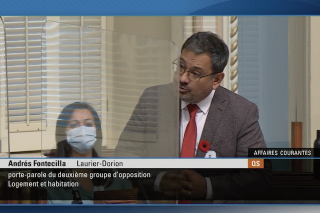 La ministre Laforest interpellée de nouveau